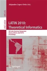 Book cover of LATIN 2010: Theoretical Informatics by Alejandro López-Ortiz