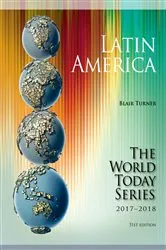 Book cover of Latin America 2017-2018 by Blair Turner