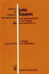 Book cover of Latin Squares by József Dénes