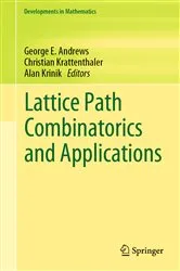 Book cover of Lattice Path Combinatorics and Applications by George E. Andrews