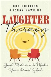 Book cover of Laughter Therapy by Jonny Hawkins