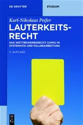 Book cover of Lauterkeitsrecht (2nd ed.) by Unknown