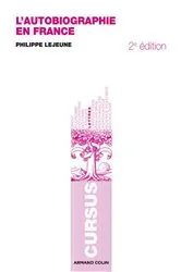 Book cover of L'autobiographie en France by Unknown