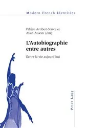Book cover of L’Autobiographie entre autres by Peter Collier