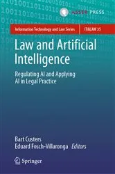 Book cover of Law and Artificial Intelligence by Unknown