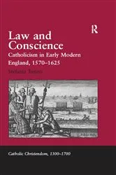 Book cover of Law and Conscience by Stefania Tutino