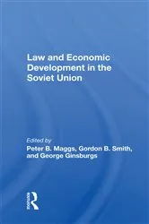 Book cover of Law And Economic Development In The Soviet Union by Peter B. Maggs