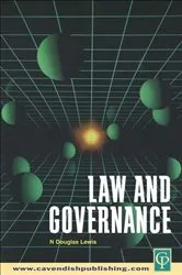 Book cover of Law and Governance by N. Douglas Lewis