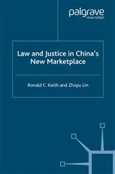 Book cover of Law and Justice in China's New Marketplace by Unknown