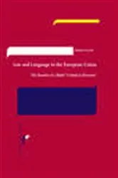 Book cover of Law and Language in the European Union by R.L. Creech