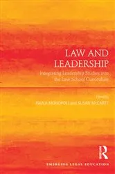 Book cover of Law and Leadership by Paula Monopoli