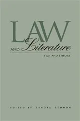 Book cover of Law and Literature by Lenora Ledwon