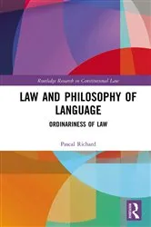 Book cover of Law and Philosophy of Language by Pascal Richard