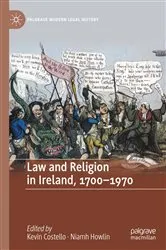 Book cover of Law and Religion in Ireland, 1700-1970 by Kevin Costello