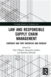 Book cover of Law and Responsible Supply Chain Management by Vibe Ulfbeck
