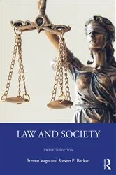 Book cover of Law and Society (12th ed.) by Unknown