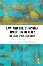 Book cover of Law and the Christian Tradition in Italy by Orazio Condorelli
