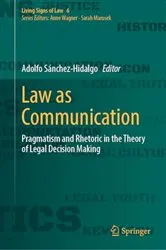 Book cover of Law as Communication by Adolfo Sánchez-Hidalgo