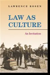 Book cover of Law as Culture by Lawrence Rosen