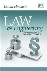 Book cover of Law as Engineering by David Howarth