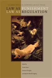 Book cover of Law as Punishment / Law as Regulation by Austin Sarat