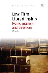 Book cover of Law Firm Librarianship by John Azzolini