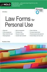 Book cover of Law Forms for Personal Use (13th ed.) by The Editors of Nolo