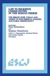 Book cover of Law in Religious Communities in the Roman Period by Peter Richardson