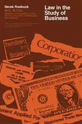 Book cover of Law in the Study of Business by Unknown