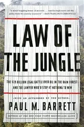 Book cover of Law of the Jungle by Paul M. Barrett