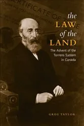 Book cover of Law of the Land by Greg Taylor