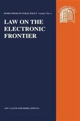 Book cover of Law on the Electronic Frontier by Hector MacQueen