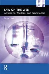 Book cover of Law on the Web by Stuart Stein