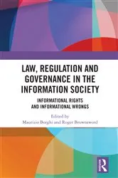 Book cover of Law, Regulation and Governance in the Information Society by Unknown