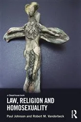 Book cover of Law, Religion and Homosexuality by Paul Johnson