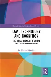 Book cover of Law, Technology and Cognition by Hayleigh Bosher
