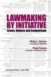 Book cover of Lawmaking by Initiative by Philip L. Dubois