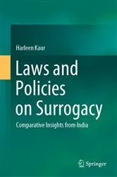 Book cover of Laws and Policies on Surrogacy by Harleen Kaur