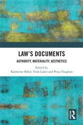 Book cover of Law's Documents by Katherine Biber
