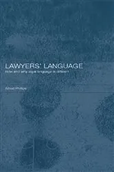 Book cover of Lawyers' Language by Unknown