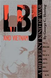 Book cover of LBJ and Vietnam by George C. Herring