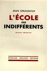 Book cover of L'école des indifférents by Unknown