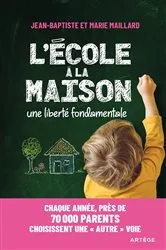 Book cover of L'école à la maison by Jean-Baptiste Maillard
