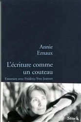 Book cover of L'écriture comme un couteau by Unknown