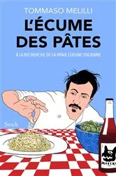Book cover of L'écume des pâtes by Tommaso Melilli