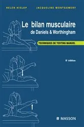 Book cover of Le bilan musculaire de Daniels et Worthingham (8th ed.) by Nicolas BOURRIÉ