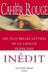 Book cover of Le Cahier rouge des plus belles lettres de la langue française by Arthur Chevallier