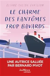 Book cover of Le Charme des fantômes trop bavards by Eliane Saliba Garillon