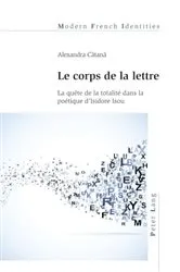 Book cover of Le corps de la lettre by Jean Khalfa