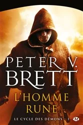 Book cover of Le Cycle des démons, T1 : L'Homme-rune by Peter V. Brett